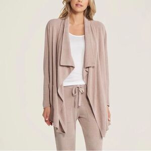 Barefoot Dreams CozyChic Ultra Lite Hi/lo Cardigan Sweater‎ Size S/M faded rose